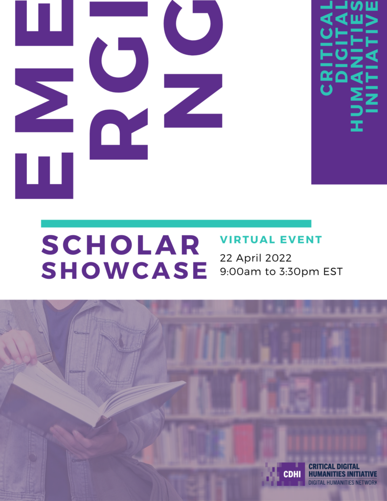 Emerging Scholar Showcase Program cover