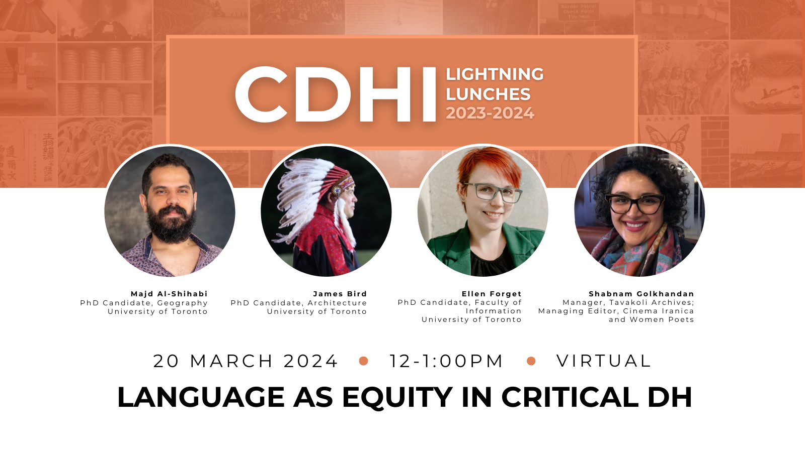 Language as Equity Lightning Lunch. 20 March 2024.